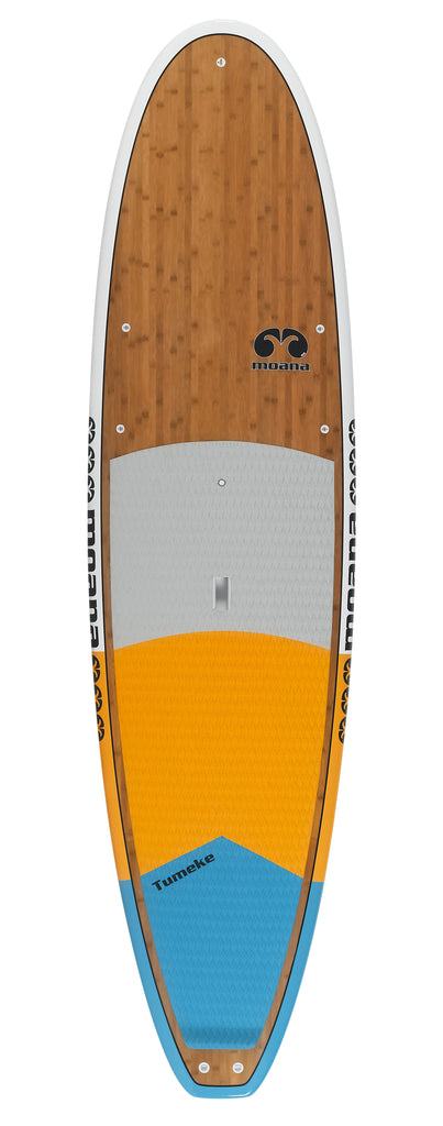 Moana Tumeke blue orange stand up paddleboard